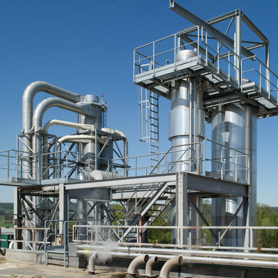 नमक उत्पादन के लिए एमवीआर वाष्पीकरण 15-50 kWh/टन ऊर्जा उपयोग