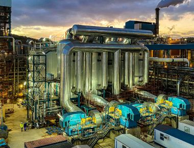 समुद्री जल के निर्जलीकरण के लिए निरंतर बलपूर्वक परिसंचरण नमकीन एमवीआर वाष्पीकरण 440V