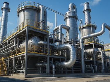 प्रवाहमान फिल्म बहु प्रभाव बाष्पीकरण उपकरण, अपशिष्ट जल उपचार के लिए