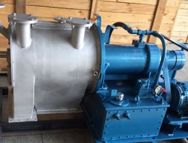 क्षैतिज 2 स्टेज पुशर सेंट्रीफ्यूज स्वचालित रूप से निरंतर डबल ड्रम