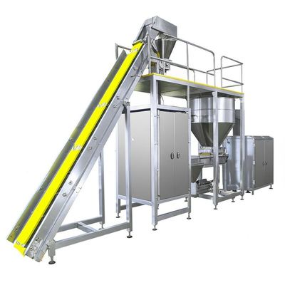 डबल-लेन नमक पैकेजिंग मशीन लाइन - उच्च क्षमता वाले नमक पैकेजिंग समाधान