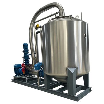 ऊर्जा कुशल वाष्पीकरण प्रक्रिया के लिए अनुकूलित तापमान रेंज एमवीआर वाष्पीकरण