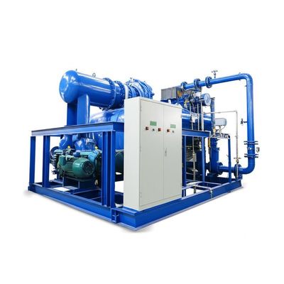 नमकीन उपचार एमवीआर वाष्पीकरण रासायनिक अपशिष्ट निर्जलीकरण वाष्प कंप्रेसर