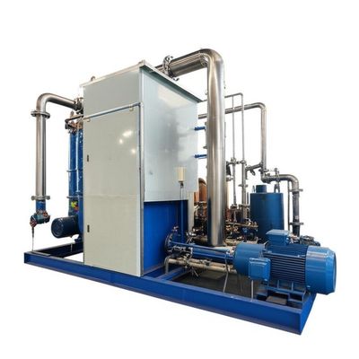 समुद्री जल के निर्जलीकरण के लिए निरंतर बलपूर्वक परिसंचरण नमकीन एमवीआर वाष्पीकरण 440V