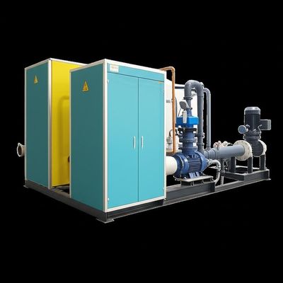 ऊर्जा बचत एमवीआर बाष्पीकरण पीएलसी इंजन शून्य तरल निर्वहन अपशिष्ट जल