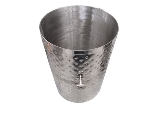 बियर टैंकों को ठंडा करने के लिए औद्योगिक स्टेनलेस स्टील डबल साइडेड डिंपल जैकेट प्लेट
