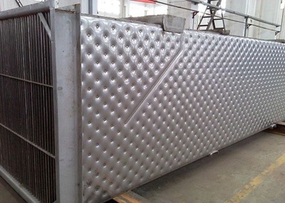 3x2m स्टेनलेस स्टील डिंपल प्लेट हीट एक्सचेंजर
