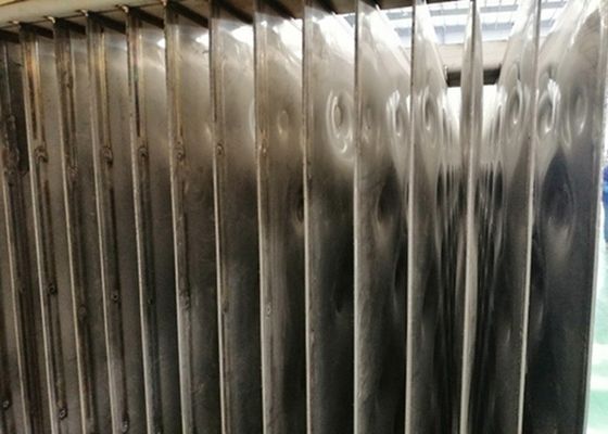 काली शराब उद्योग में SS304 लेजर वेल्डेड तकिया प्लेट हीट एक्सचेंजर