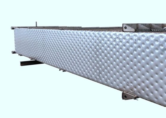 स्टेनलेस स्टील लेजर वेल्डिंग तकिया प्लेट हीट एक्सचेंजर 12x2m