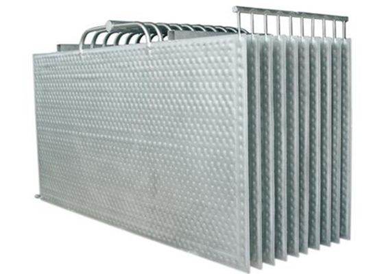 जूस ठंडा करने के लिए लेजर वेल्डिंग SS304 फॉलिंग फिल्म प्लेट चिलर
