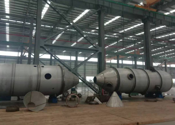 NaCl . के लिए DSS2205 MVR बाष्पीकरण क्षैतिज ट्यूब बाष्पीकरण 5T / HR