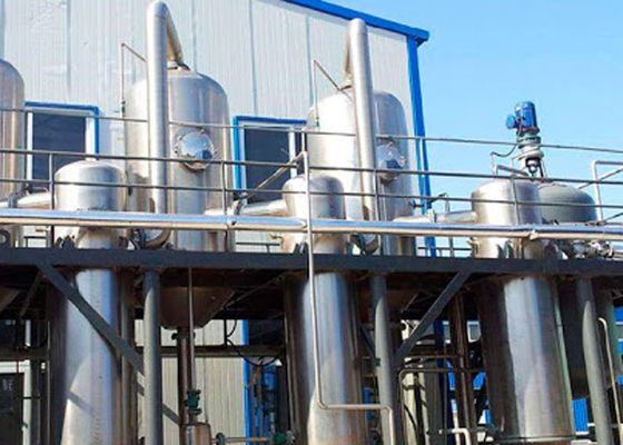 ISO9001 वैक्यूम मल्टीपल इफेक्ट फॉलिंग फिल्म बाष्पीकरण